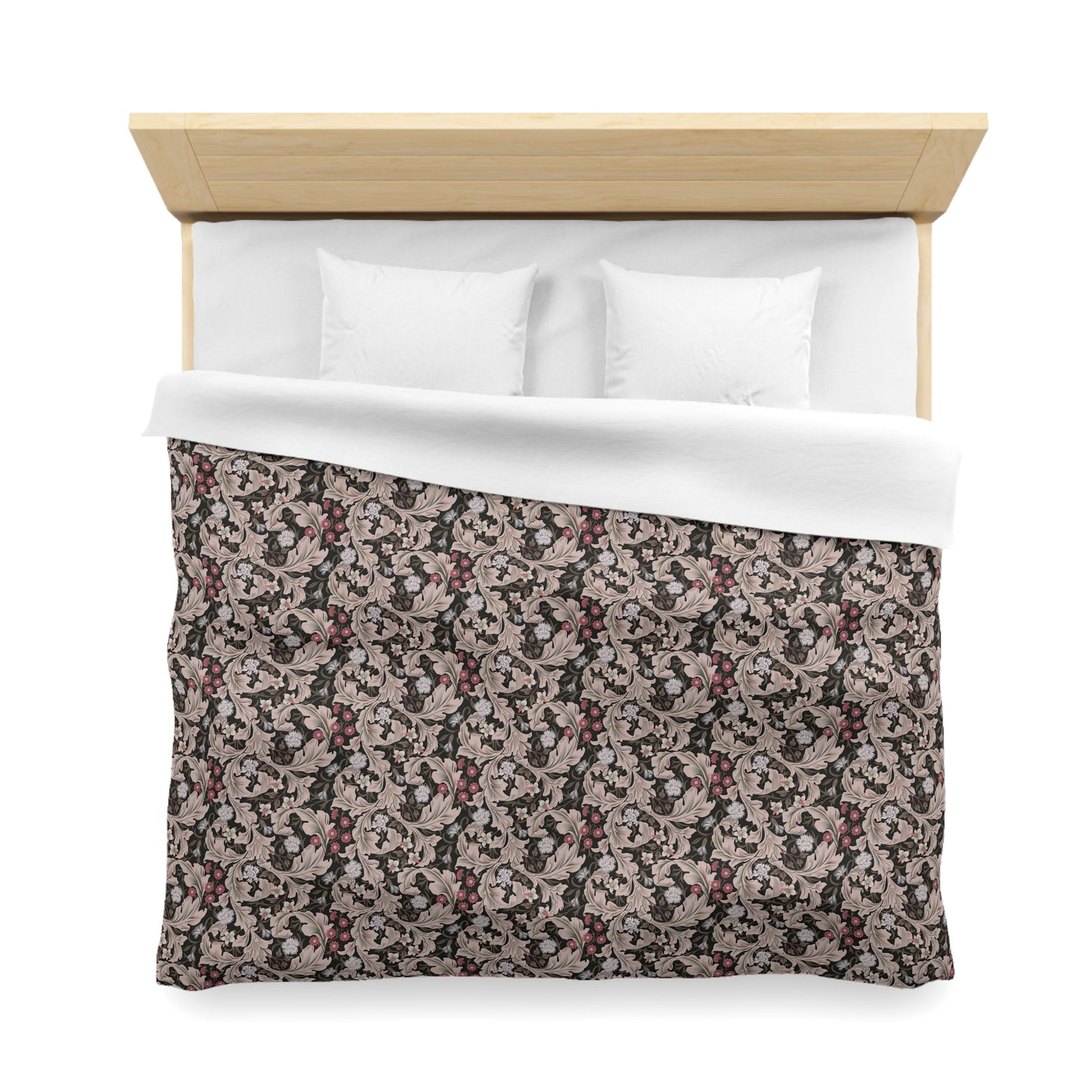 Duvet Cover inspired by William Morris - Leicester Collection (Mocha)