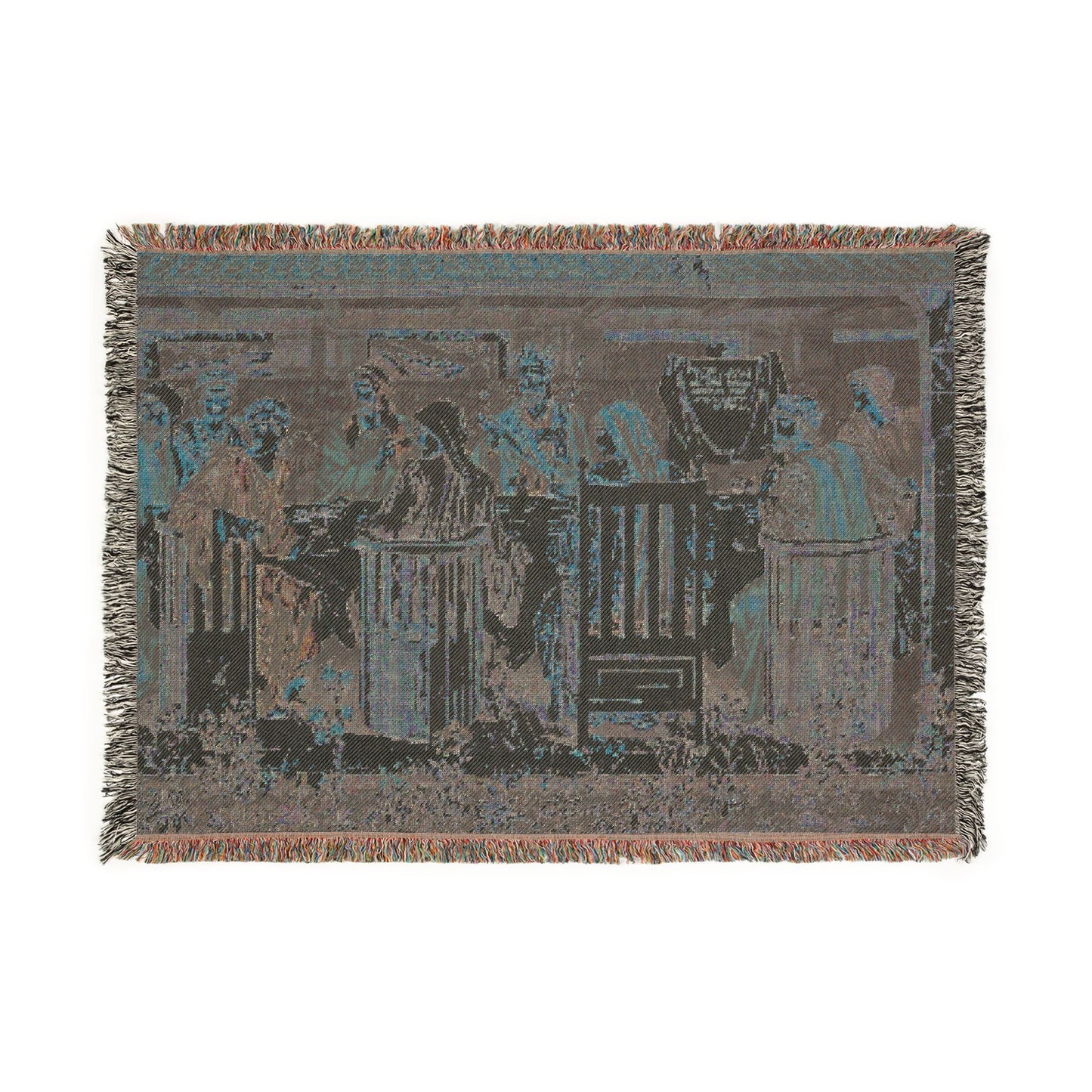 Vintage Woven Blanket - Tapestry Art for Cozy Living Spaces