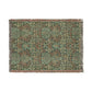 Woven Cotton Blanket inspired by William Morris - Flower Garden Collection