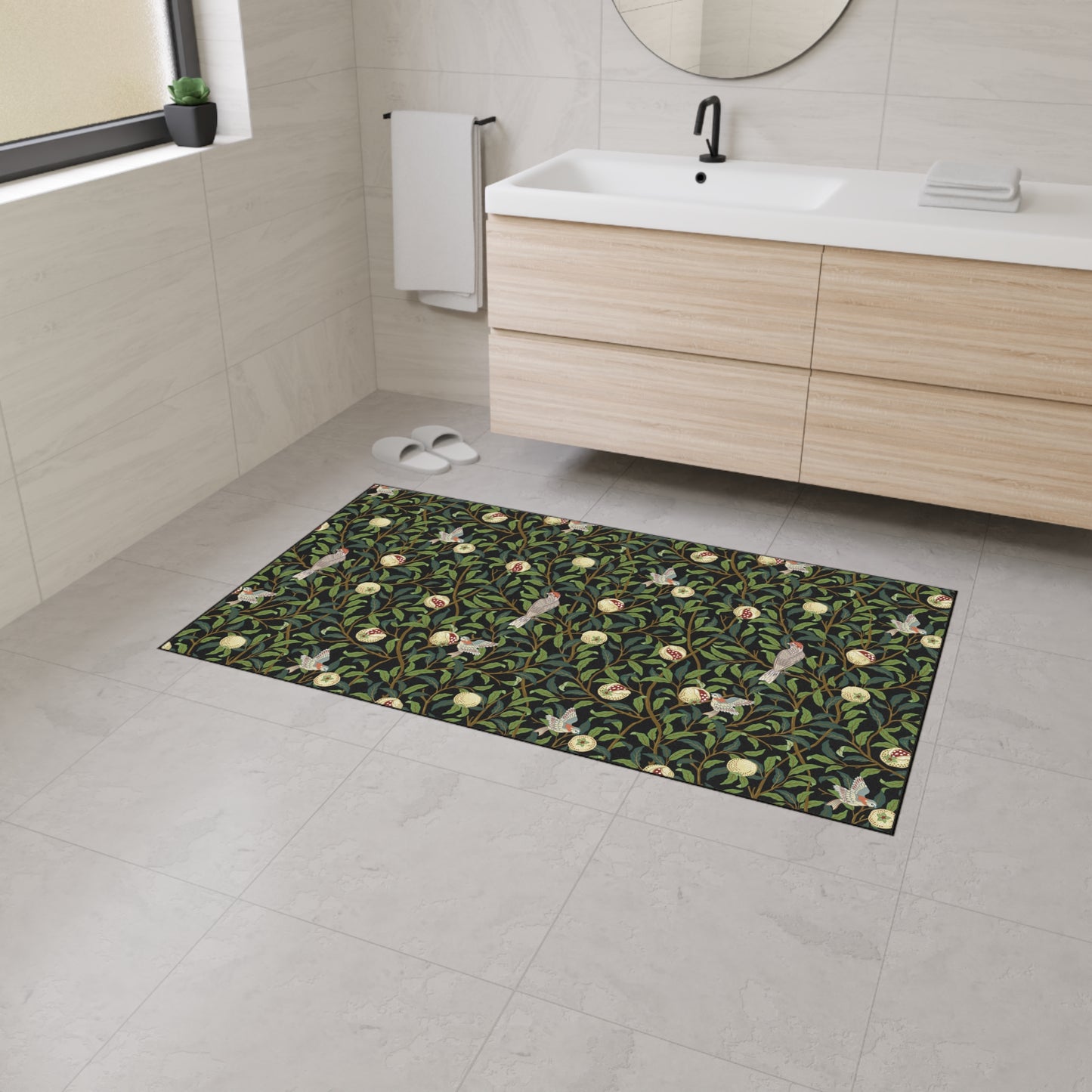 william-morris-co-heavy-duty-floor-mat-bird-and-pomegranate-collection-onyx-16