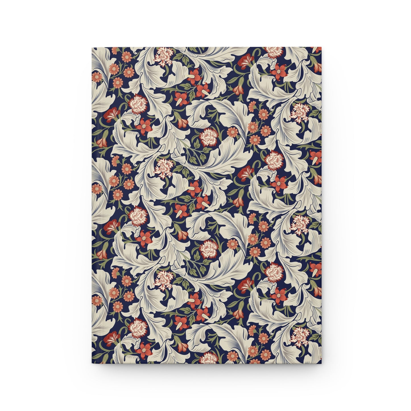 Lined Hardcover Journal inspired by William Morris - Leicester Collection (Royal)