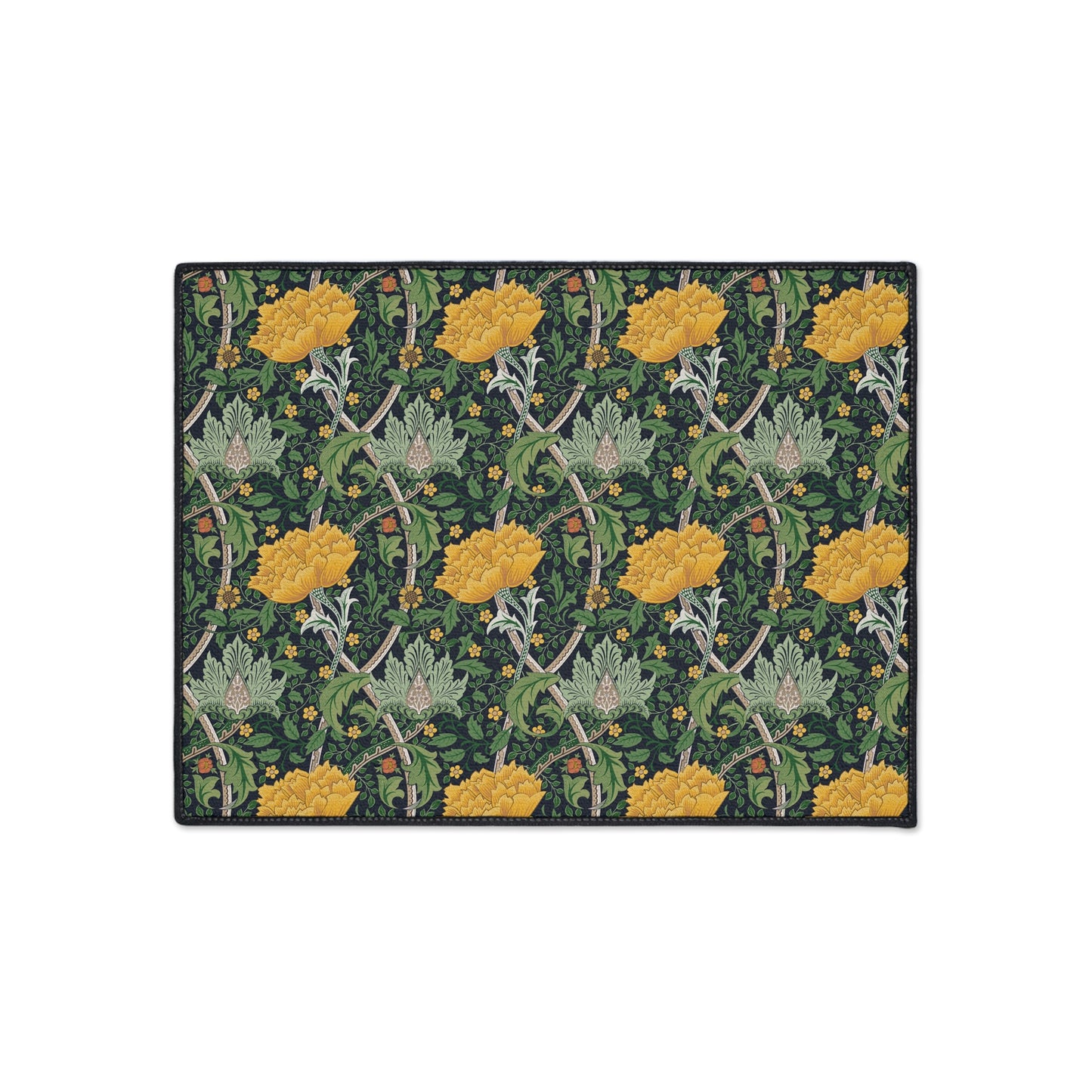 Heavy Duty Floor Mat inspired by William Morris -