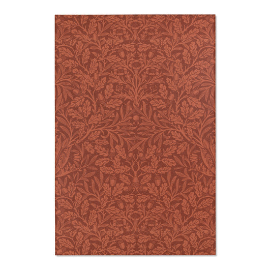 area-rugs-william-morris-acorn-oak-leaves-collection-rust-1