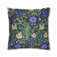 Faux Suede Cushion Cover inspired by William Morris - Compton Collection (Bluebell Cottage)