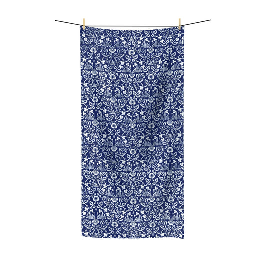 William Morris & Co Luxury Polycotton Towel - Eyebright Collection