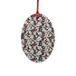 Wooden Christmas Ornaments inspired by William Morris -