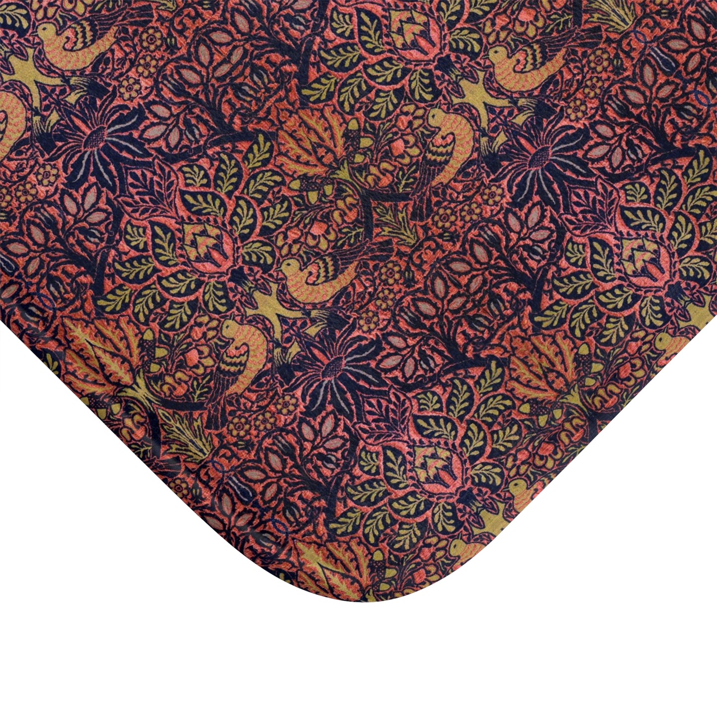 Microfibre Bath Mat inspired by William Morris - Dove & Rose Collection