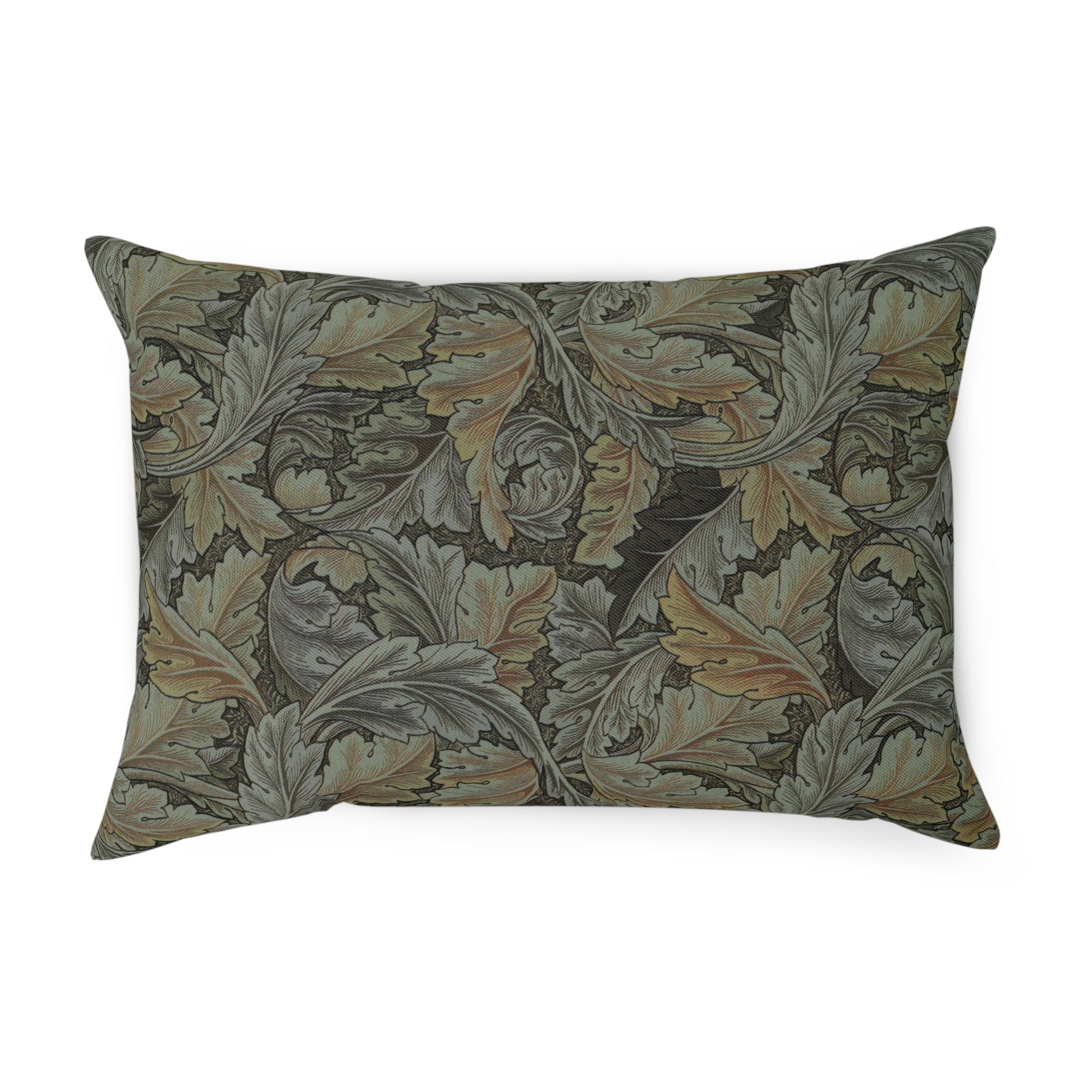 william-morris-co-cotton-drill-cushion-and-cover-acanthus-collection-grey-4