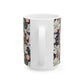 Ceramic Mug inspired by William Morris - Leicester Collection (Royal)