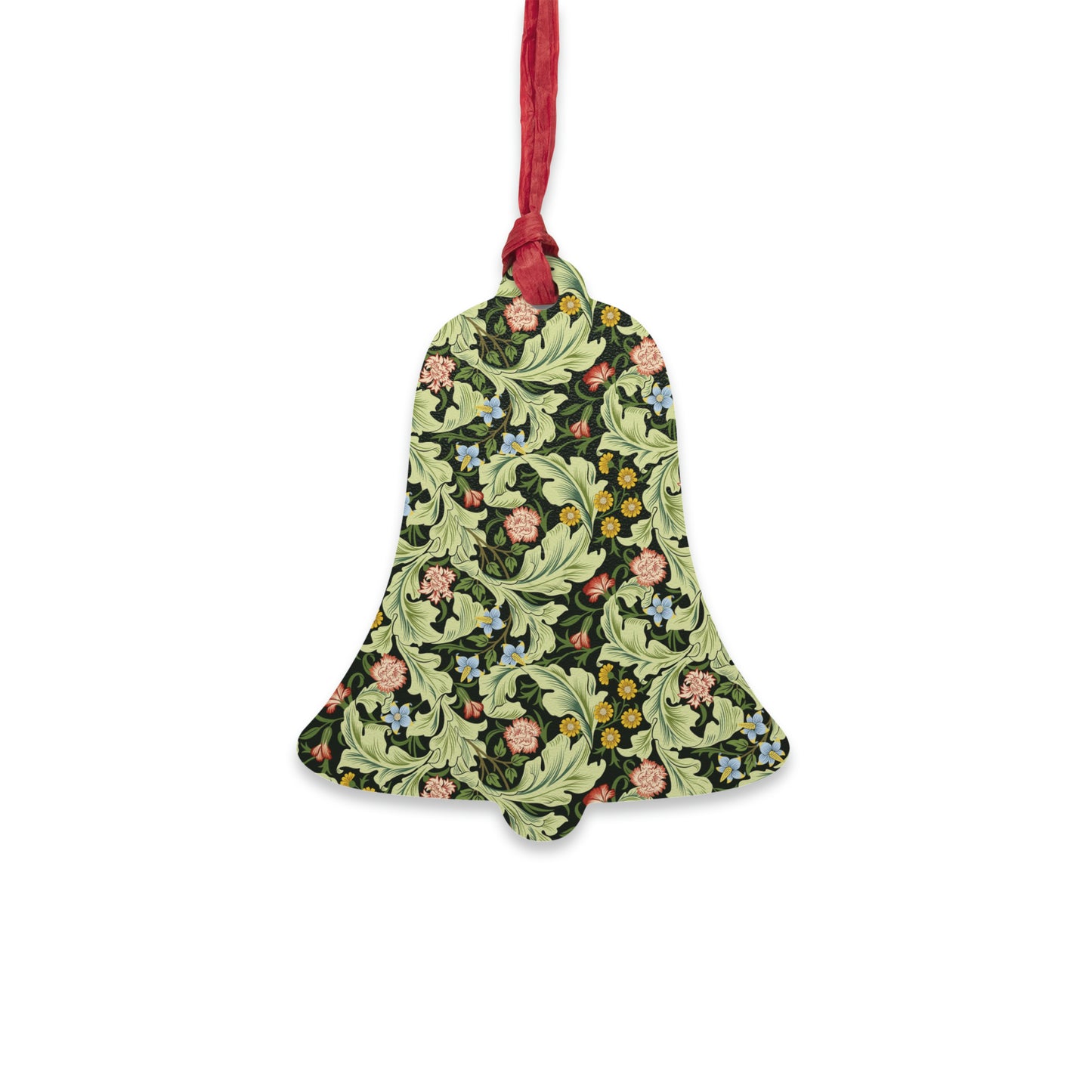 Wooden Christmas Ornaments inspired by William Morris -