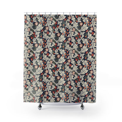 Shower Curtain inspired by William Morris - Leicester Collection (Royal)