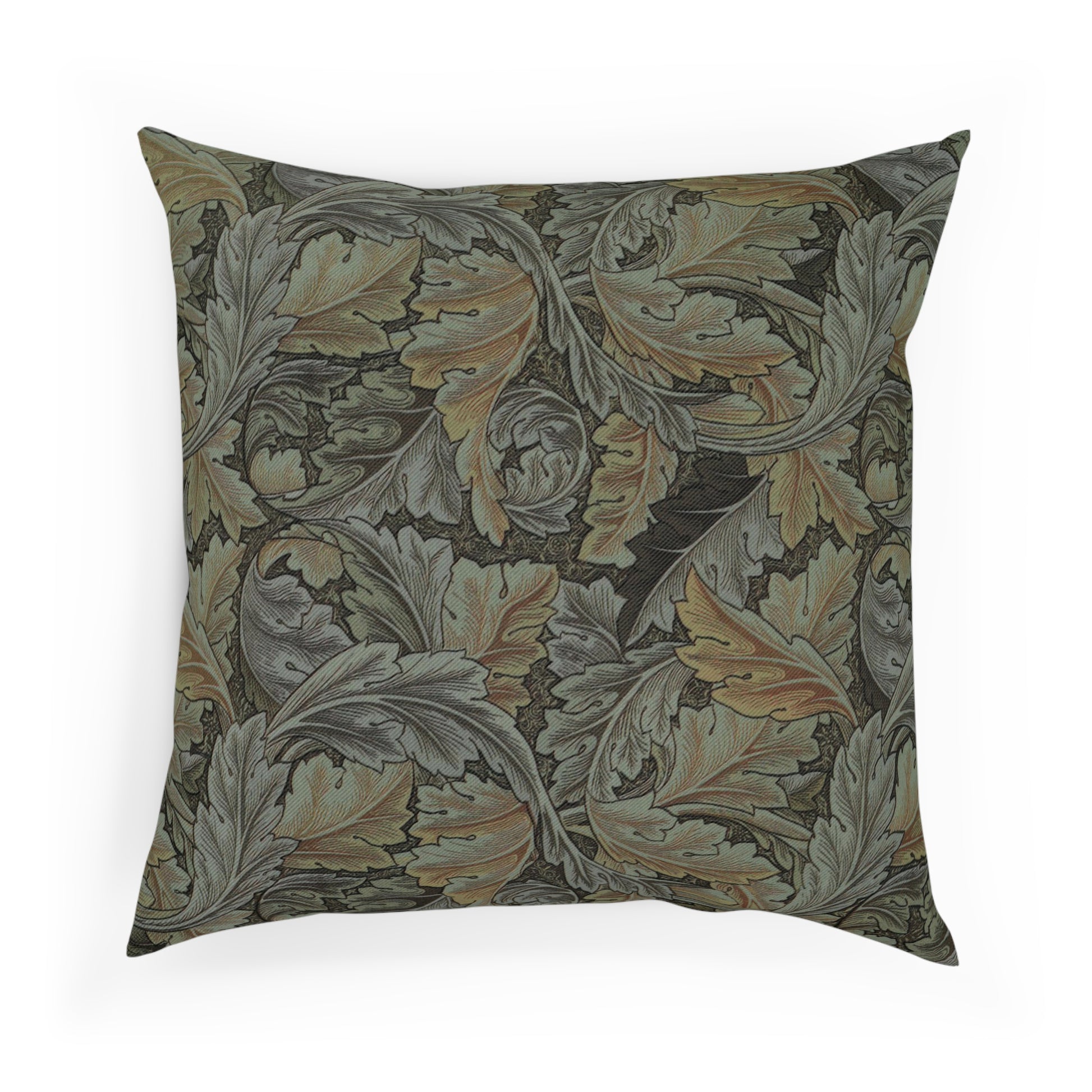 william-morris-co-cotton-drill-cushion-and-cover-acanthus-collection-grey-5