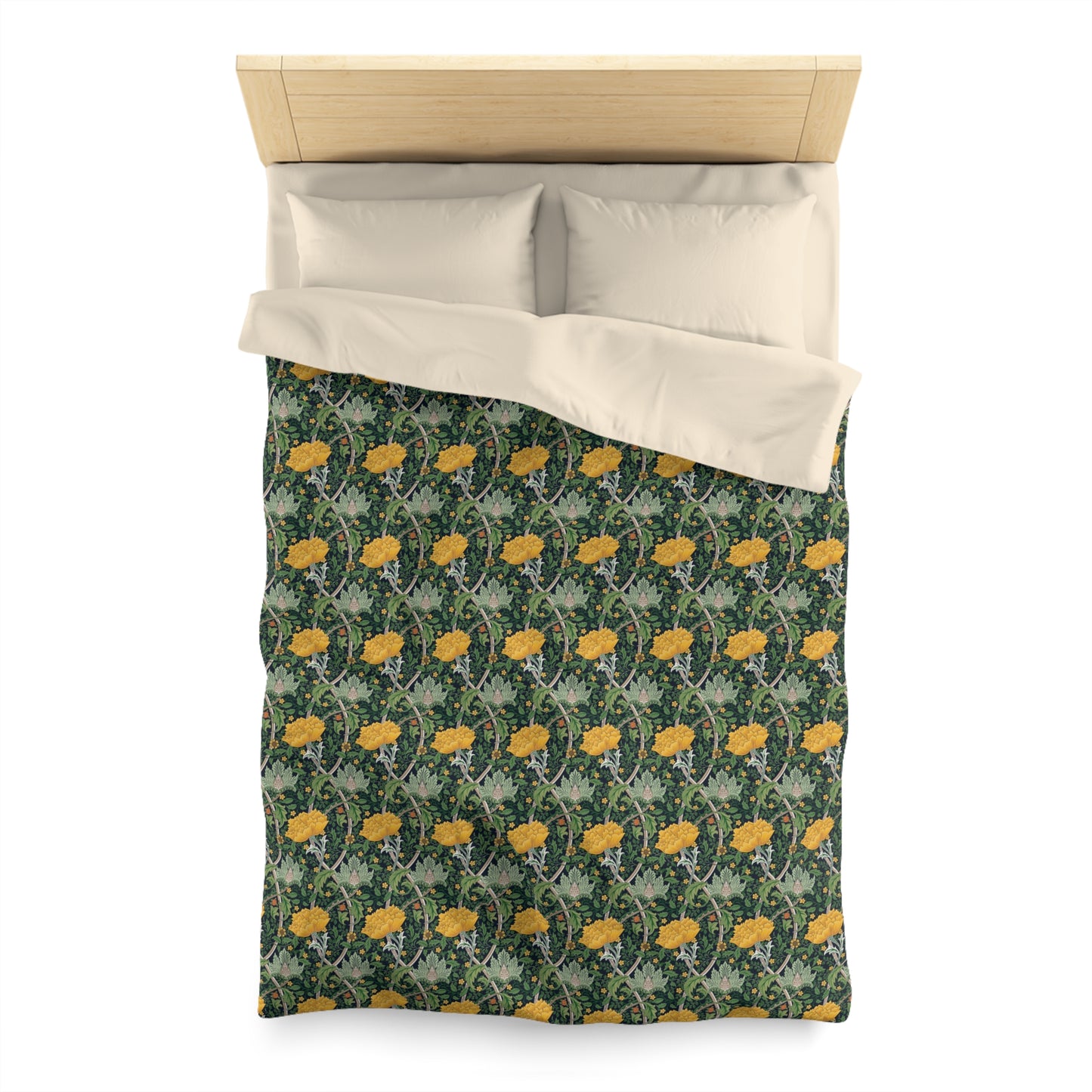 william-morris-co-microfibre-duvet-cover-chrysanthemum-collection-yellow-3