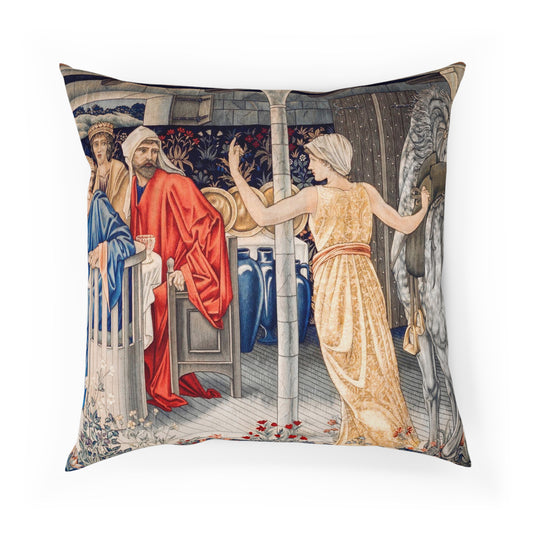 William Morris & Co Cushion and Cover- Holy Grail Collection (Feast)