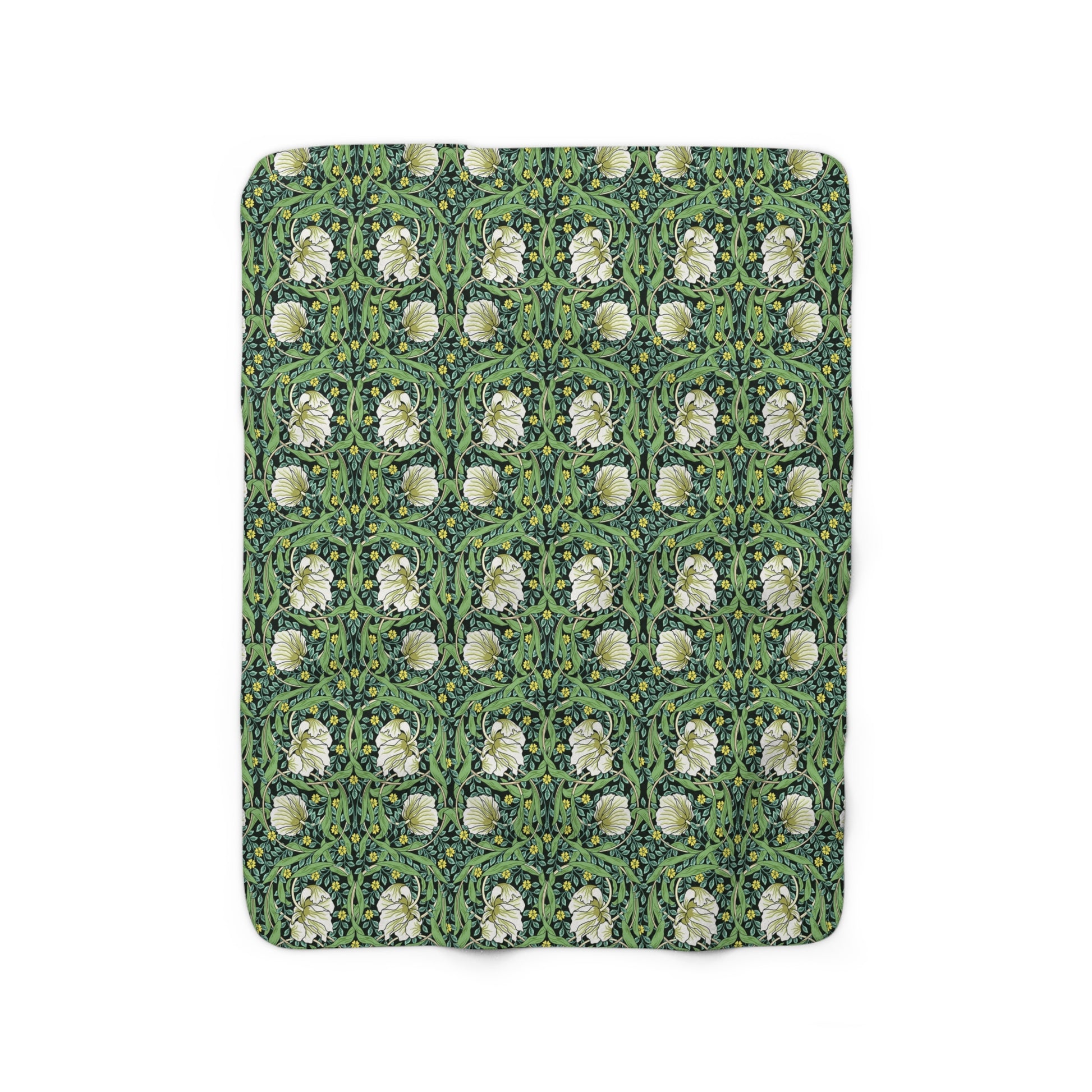 william-morris-co-sherpa-fleece-blanket-pimpernel-collection-green-5