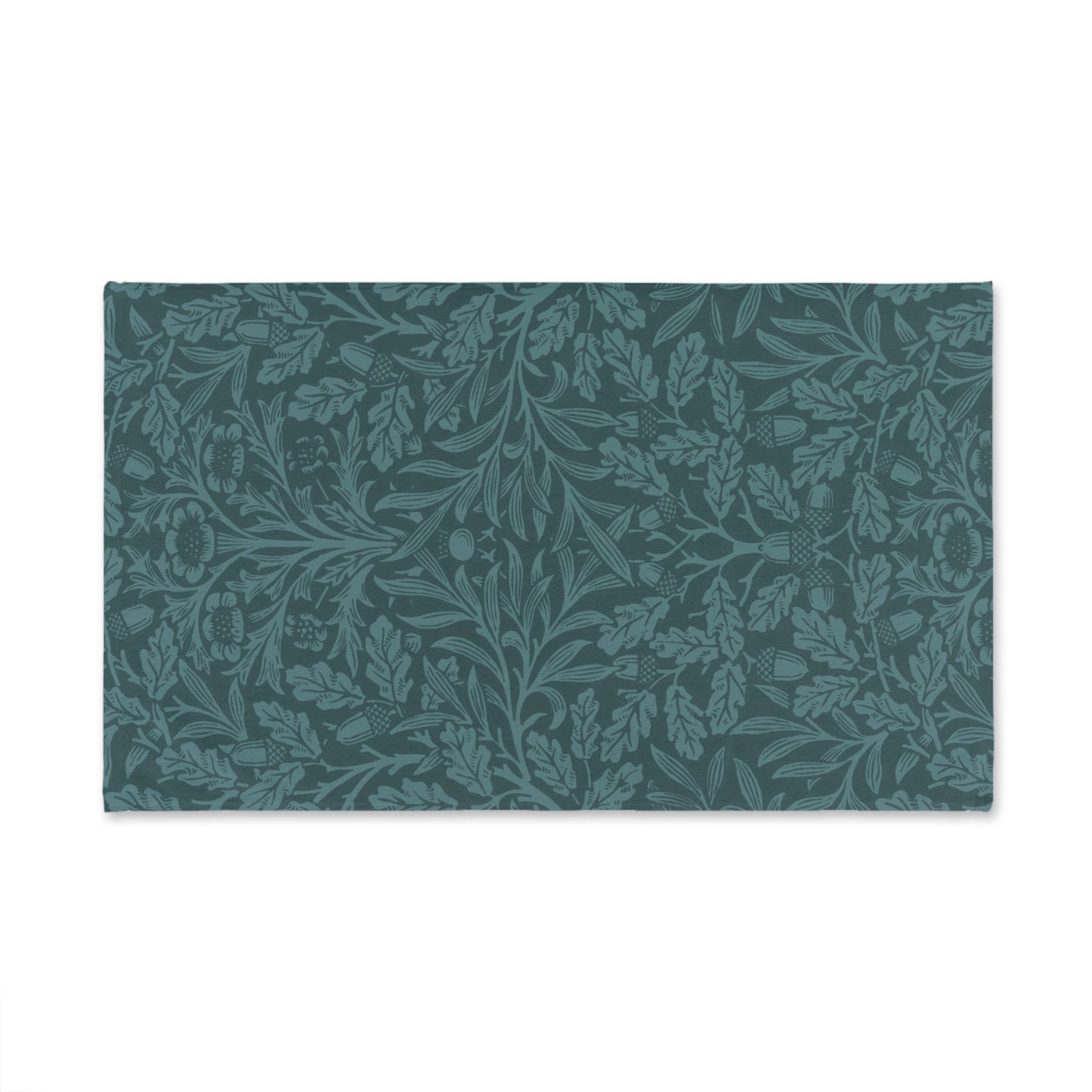 bathroom-hand-towel-william-morris-acorns-oak-leaves-teal-4