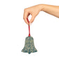 Wooden Christmas Ornaments inspired by William Morris - Melsetter Collection (Evergreen Teal)