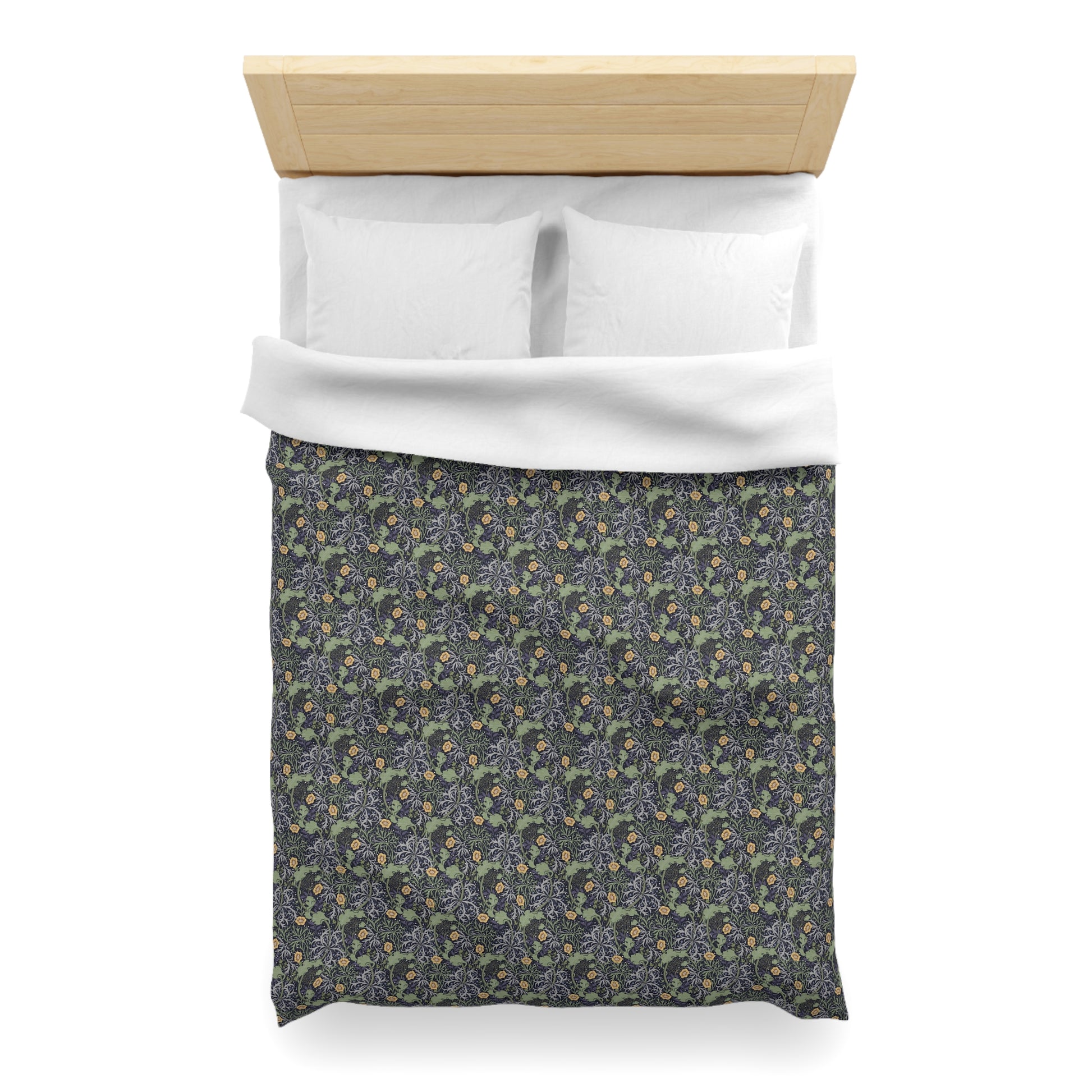 duvet-cover-inspired-by-william-morris-seaweed-collection-yellow-flower-6