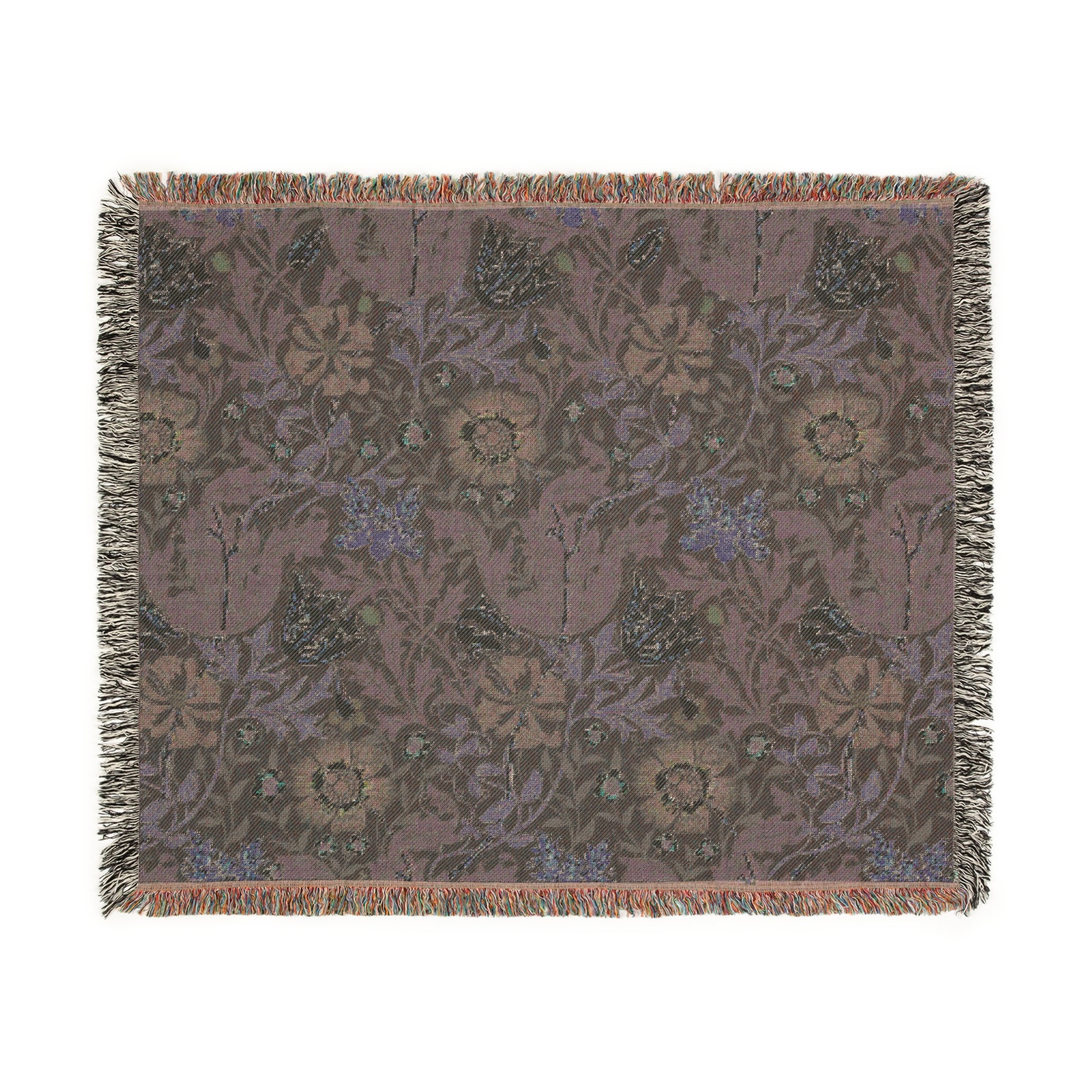 woven-cotton-blanket-william-morris-compton-bluebell-cottage-6