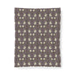 Cotton Comforter inspired by William Morris - Pimpernel Collection (Rosewood)