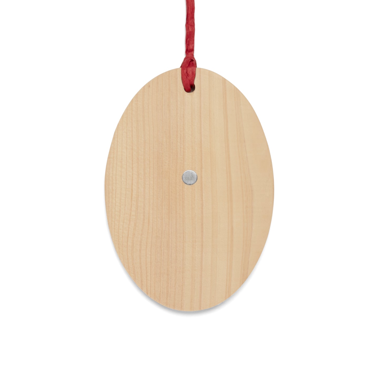 Wooden Christmas Ornaments inspired by William Morris - Strawberry Thief Collection (Crimson)