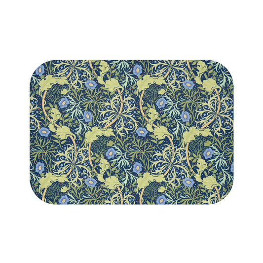 bath-mat-william-morris-seaweed-collection-blue-flower-1