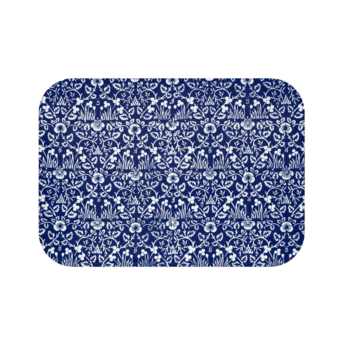 Microfibre Bath Mat inspired by William Morris - Eyebright Collection