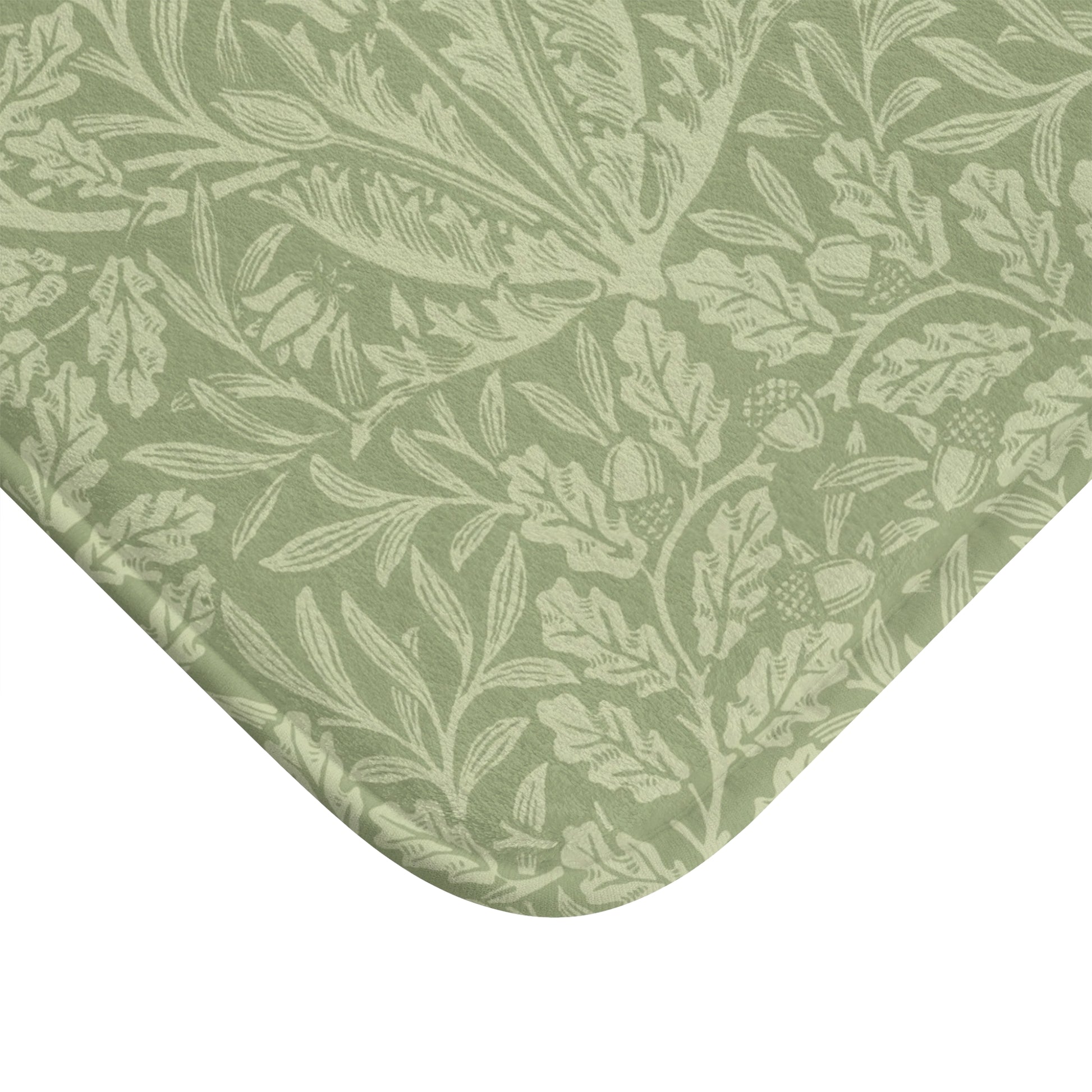 microfibre-bath-mat-by-william-morris-acorns-oak-leaves-green-4