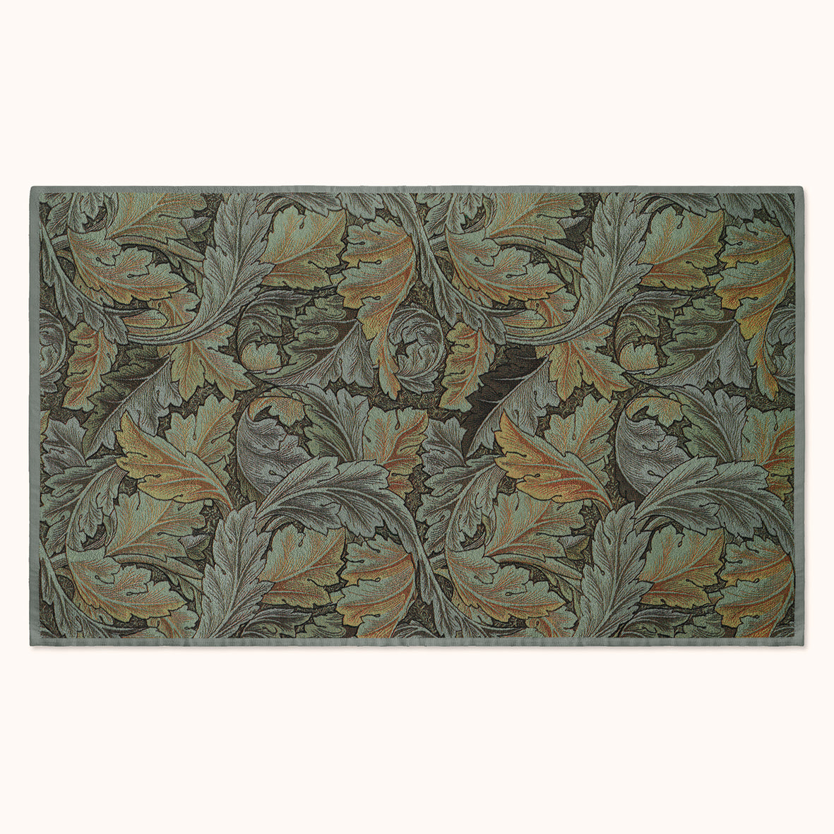 william-morris-co-luxury-polycotton-towel-acanthus-collection-grey-3