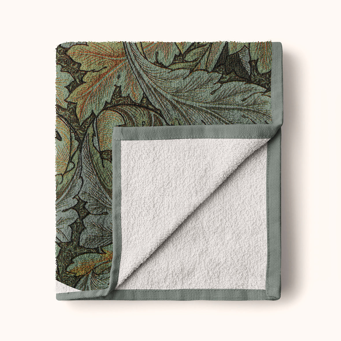 william-morris-co-luxury-polycotton-towel-acanthus-collection-grey-6