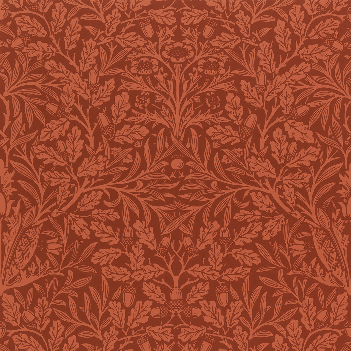 william-morris-co-sherpa-fleece-blanket-acorn-and-oak-leaves-collection-rust-7