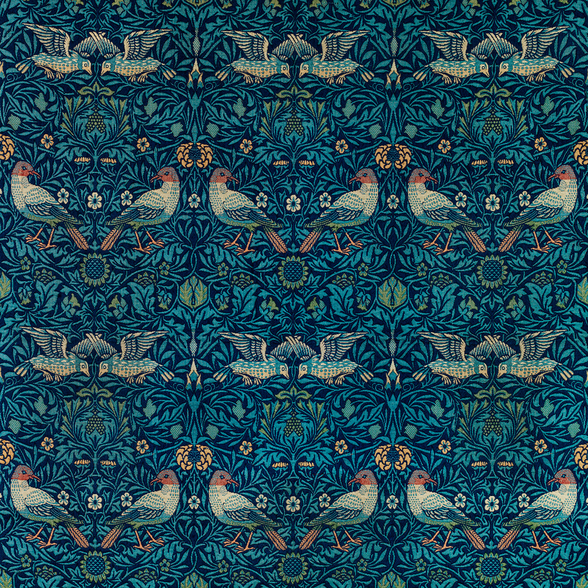 william-morris-cushion-and-cushion-cover-blue-bird-tapestry-collection-2