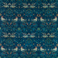 william-morris-co-woven-cotton-blanket-with-fringe-bluebird-collection-2