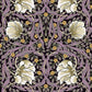 Blackout Window Curtain inspired by William Morris (1 Piece) - Pimpernel Collection (Rosewood)