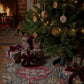 Christmas Tree Skirt inspired by William Morris - Wandle Collection (Red)