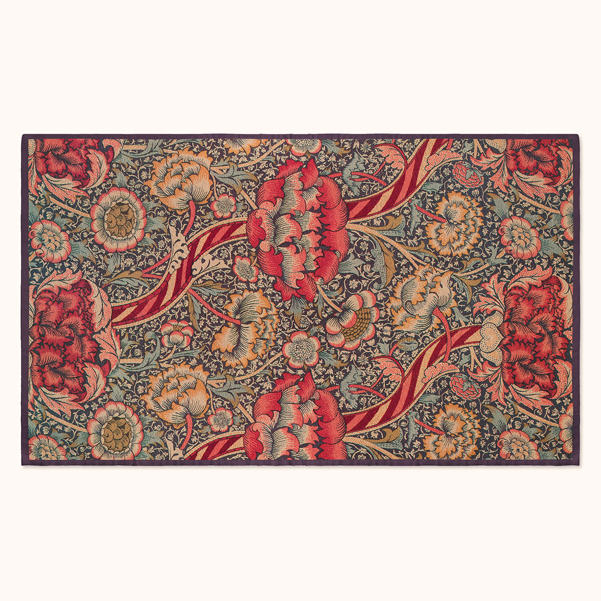 william-morris-co-luxury-polycotton-towel-wandle-collection-red-3