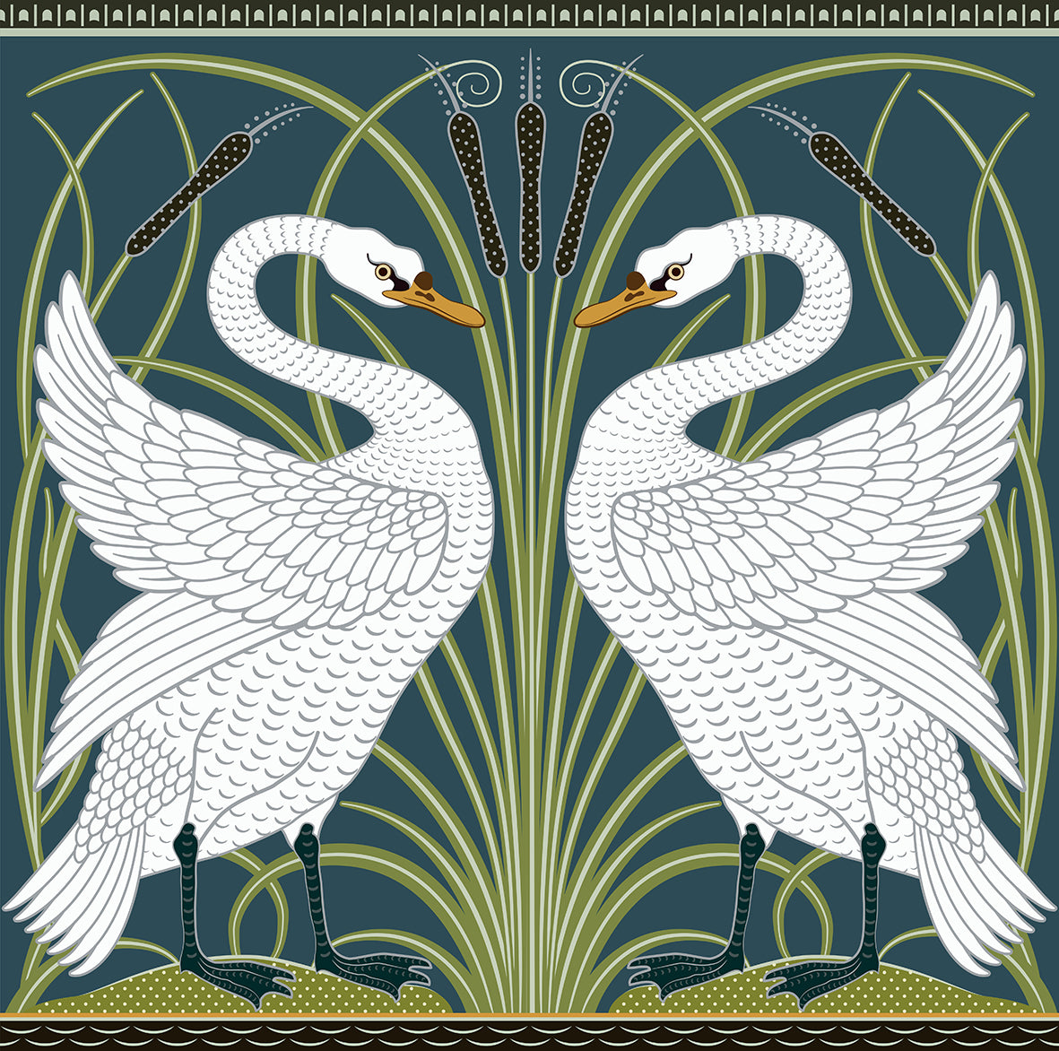 william-morris-co-desk-mat-white-swan-collection-spruce-2