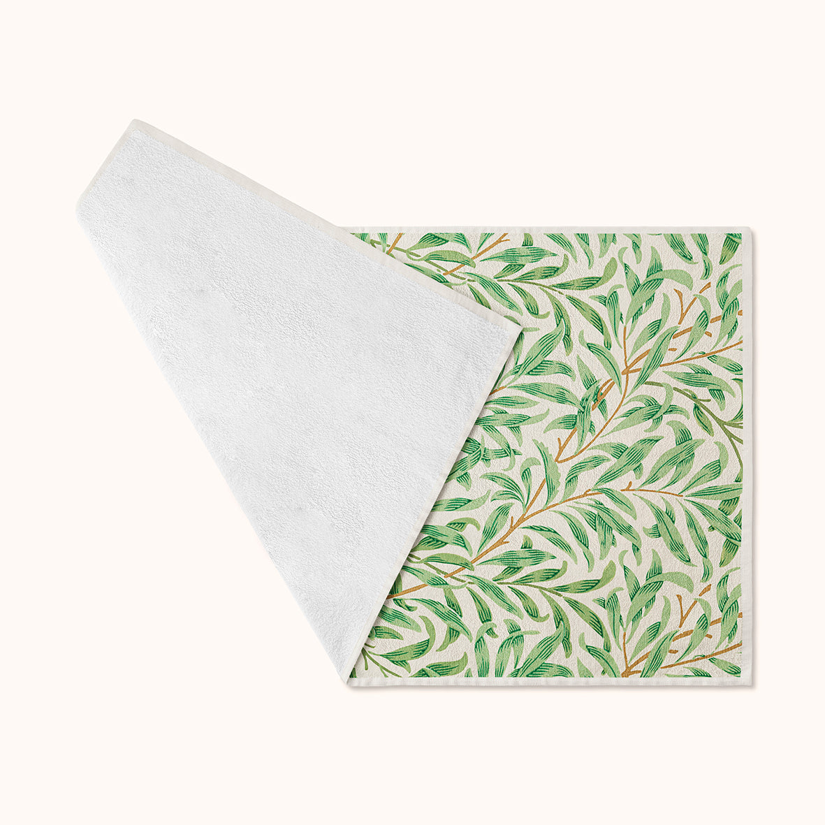William Morris & Co Luxury Polycotton Towel - Willow Collection