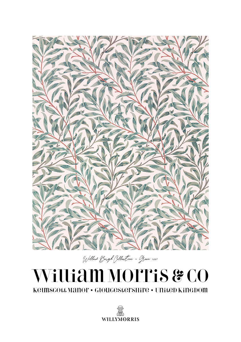 Monthly Tea Towel + Digital Art Print Subscription by William Morris - The Living Beautifully Club