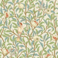 Shower Curtain inspired by William Morris - Bird and Pomegranate Collection (Parchment)