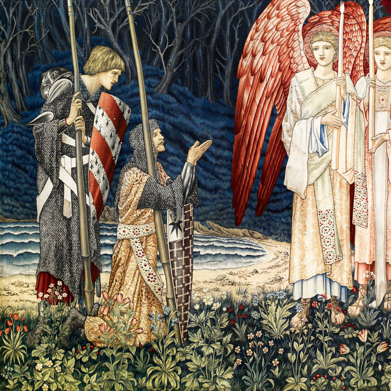 William Morris & Co Giclée Art Print - Quest for the Holy Grail Collection (Offering)