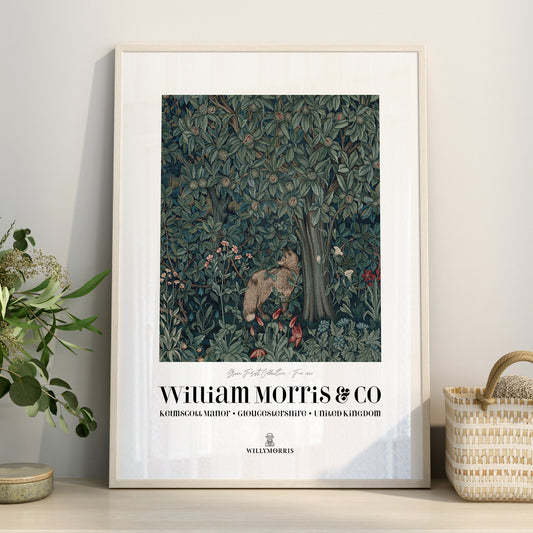 william-morris-co-giclee-art-print-green-forest-collection-fox-1