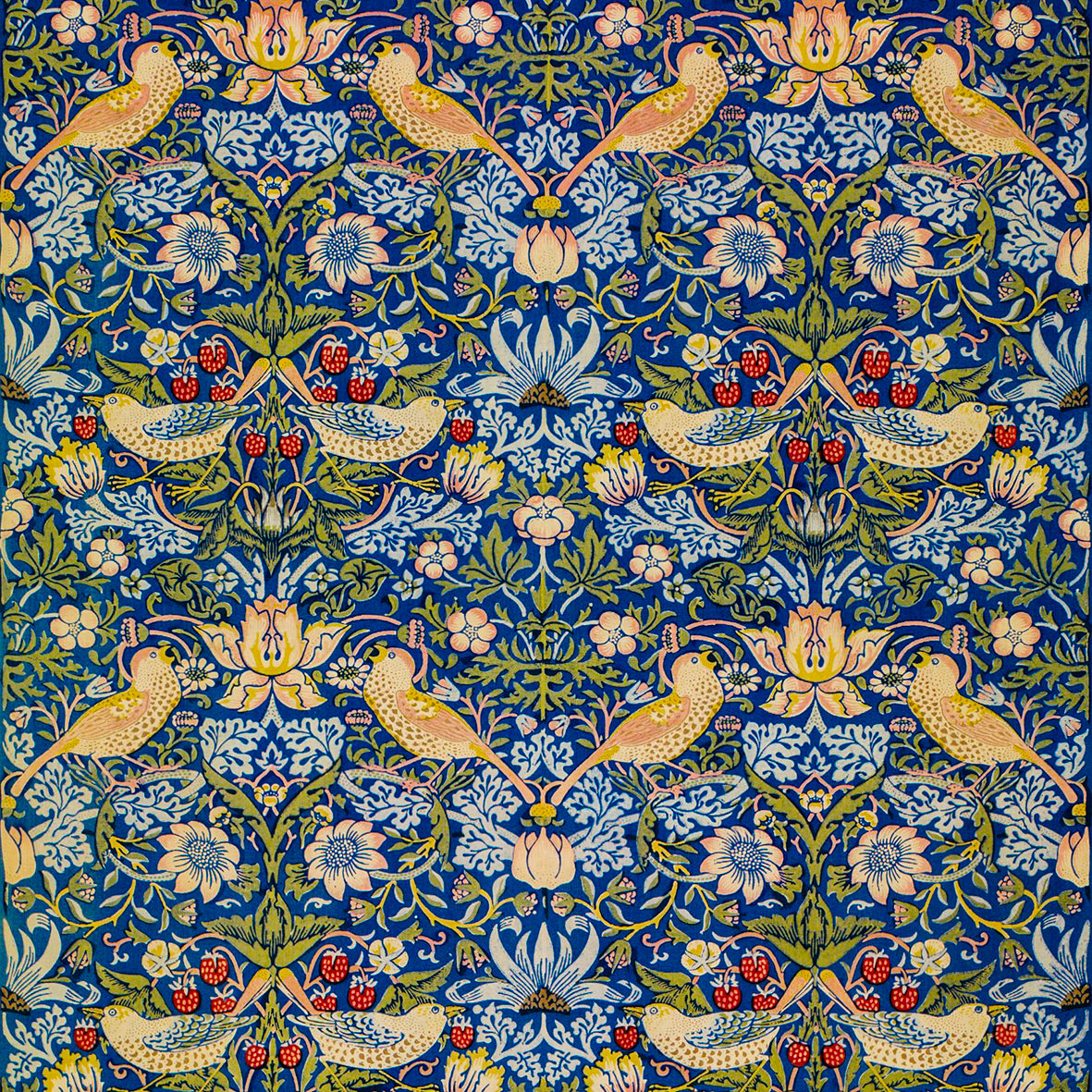 william-morris-co-table-runner-strawberry-thief-collection-indigo-2
