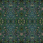 Pillow Sham inspired by William Morris - Violet and Columbine Collection (Green) x1