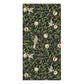 Bath Towel inspired by William Morris - Bird & Pomegranate Collection (Onyx)