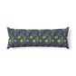 Body Pillow inspired by William Morris & Co in a blue and green floral pattern called Compton Collection (Bluebell Cottage)
