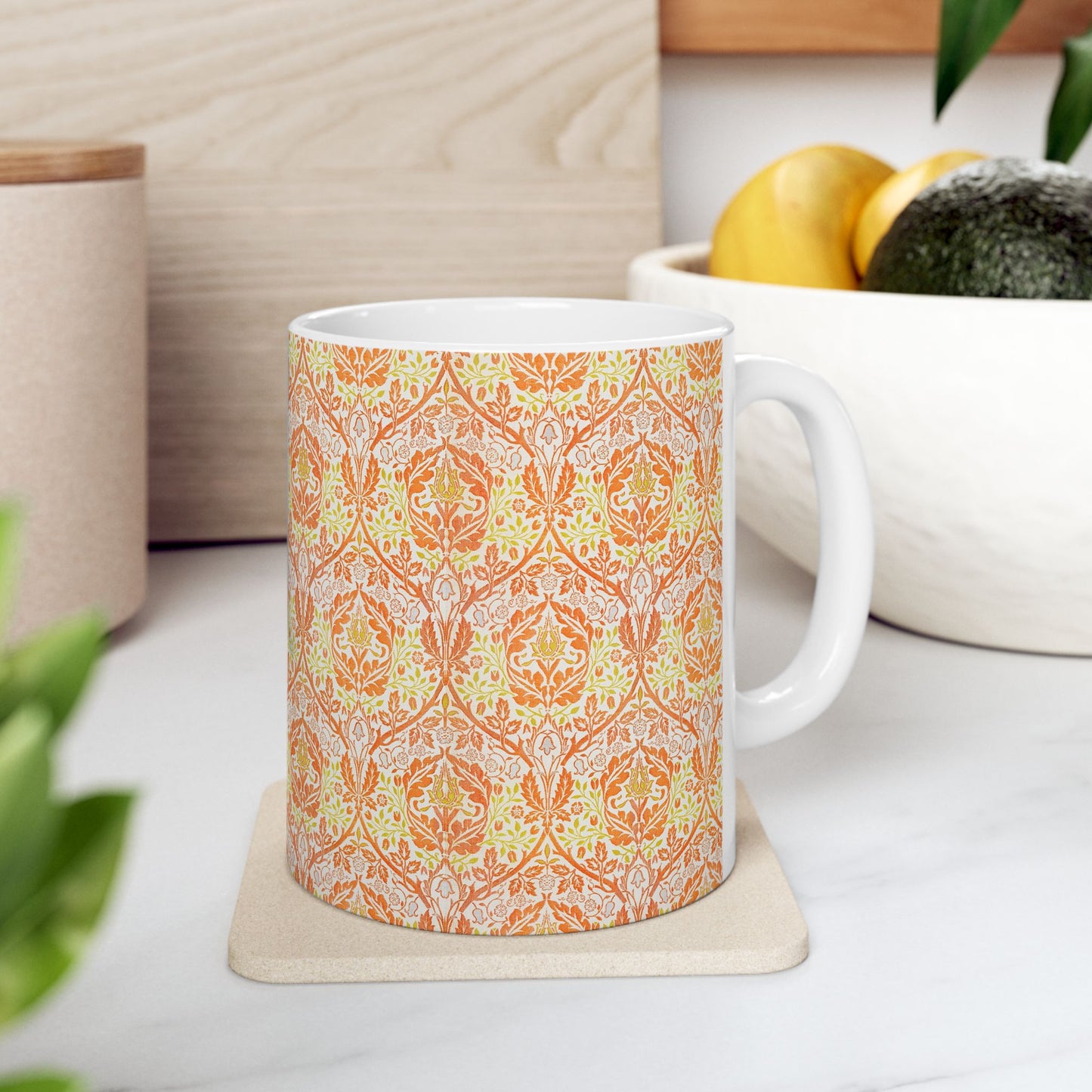 Ceramic Mug inspired by William Morris - Golden Bough Collection