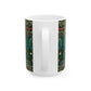 Ceramic Mug inspired by William Morris - Tulip Collection (Red)
