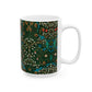 Ceramic Mug inspired by William Morris - Tulip Collection (Red)