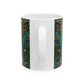 Ceramic Mug inspired by William Morris - Tulip Collection (Red)